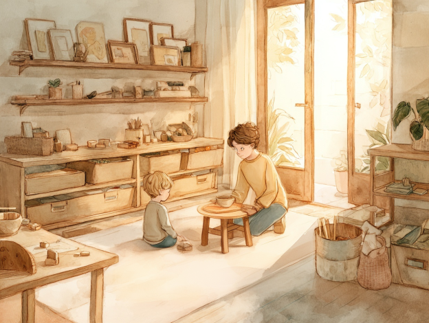 Montessori à Domicile : Accompagner l&rsquo;Enfant au Quotidien